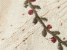 Lil Atelier turtledove gran strik pullover